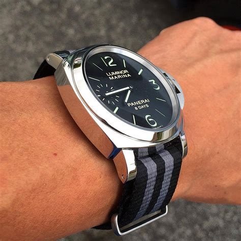 23mm strap panerai|panerai nato strap collection.